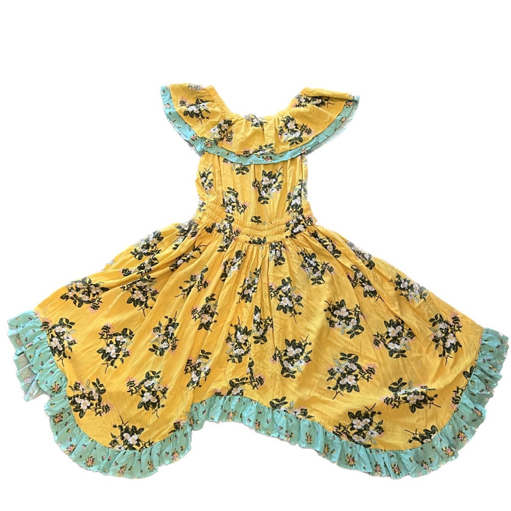 Matilda Jane yellow dress with flowers